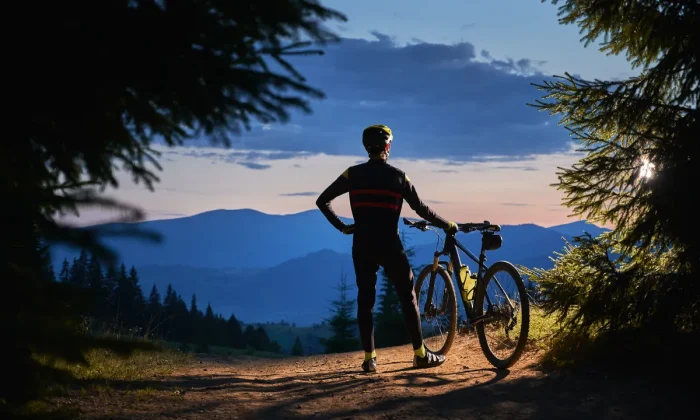 Pe bicicletă vara